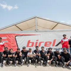 The full Birel ART India crew. Our team of mechanics, engineers, and coaches work in unison to deliver dominant results.