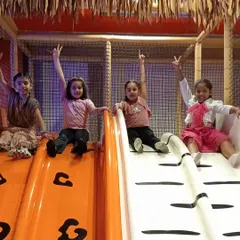 Ready, set, slide! Our dual slides are perfect for racing a friend to the bottom. It's a classic and fun activity that kids come back to again and again.