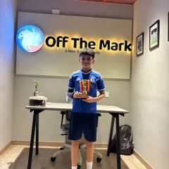 Congratulations to Rudra, the champion of our CS Tennis Academy Inter-Yellow Batch League at Off The Mark.