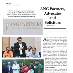 An article in LAWZ magazine providing an overview of ANG Partners. It highlights our team of lawyers and consultants and our role in representing clients in forums like the Supreme Court and National Green Tribunal.