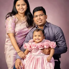 A family is a story, and I am here to capture its most beautiful chapters. This classic family portrait shows the warmth and connection that I strive to bring out in every session, creating a legacy piece for your home.