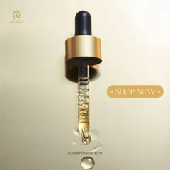 A single drop of my natural elixir. This image captures the pure, luxurious essence of my serums. Elevate your routine with ingredients straight from nature.