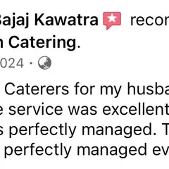 It was a pleasure catering for this client's husband's 40th birthday. This review highlights our ability to perfectly manage events of all kinds, not just weddings.