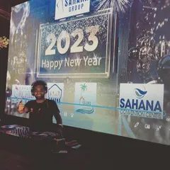 Ringing in the New Year at the Sahana Convention Centre. I am experienced in handling major events like New Year's Eve parties, creating a memorable countdown experience.