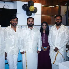 The VE-VA Designs team at the opening of our new RR Nagar showroom. We are proud to have a physical space where clients can come and experience the quality and creativity we stand for.
