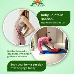 Achy joints during the Mumbai baarish? You are not alone. I provide expert guidance at home to soothe those rainy-day aches with gentle, effective yoga poses, like this assisted backbend that helps open up the spine and relieve stiffness.
