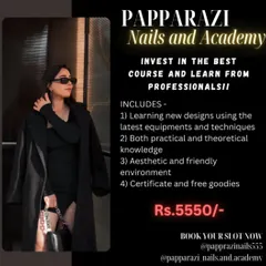 Ready to turn your passion into a profession? My professional nail course gives you everything you need. This graphic breaks down the course benefits, including hands-on learning with the latest techniques, a professional certificate, and free goodies, all for one clear price.