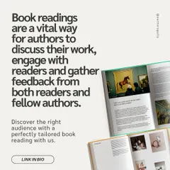 Book readings are a vital way to engage with readers. We help you tailor the perfect event to connect with the right audience for your work.