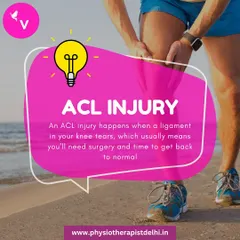 An ACL injury is a significant setback for any athlete. It involves a tear in a key knee ligament, and recovery typically requires surgery followed by a structured physiotherapy rehabilitation program.