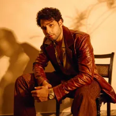 I love playing with textures, and this look for Siddhant Chaturvedi at the Filmfare Glam and Style Awards is a perfect example. We paired a glossy brown leather jacket with a satin shirt and corduroy trousers for a retro-inspired, tonal outfit that feels both luxe and cool.