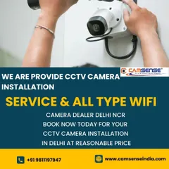 I provide CCTV camera installation and WiFi camera sales across Delhi NCR. You can book my services today for a professional setup at a reasonable price in Delhi.