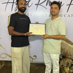 This student worked hard to perfect his techniques, from curls to updos. He is now ready to take on advanced hairstyling jobs with confidence.