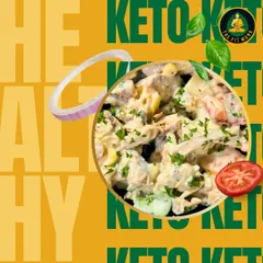 Another star from my new menu is the Cheesy Chicken Salad. It's a creamy, satisfying, and perfectly keto-friendly meal for when you're craving something rich.