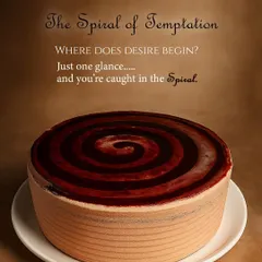 Get caught in the Spiral of Temptation. This mesmerizing cake features a hypnotic swirl of rich berry coulis over a decadent chocolate base, promising a mysterious and delicious journey.