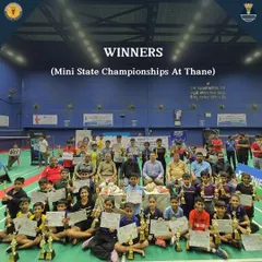 Here are the smiling faces of young winners from the Mini State Championships held in Thane. My goal is to create a memorable and rewarding experience for every participant, especially for aspiring young players taking their first steps in competitive badminton.