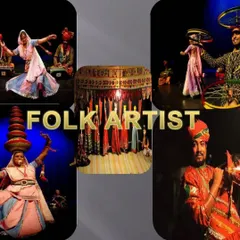 I have a wide network of folk artists from across India. This includes Rajasthani dancers with their unique props, traditional puppeteers, and folk musicians who can add an authentic cultural touch to your event.