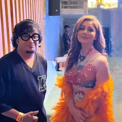 Another photo with Kangana Sharma from the successful launch event. I am experienced in providing DJ services for high-stakes corporate and celebrity events.
