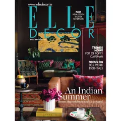 Another feature for our brand in Elle Decor Magazine. This "An Indian Summer" issue celebrates craft and colors, values that are deeply embedded in our design philosophy. We are thrilled to be part of this beautiful edition.