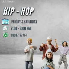 Ready to find your groove? Our Hip-Hop classes run on Fridays and Saturdays. Come learn the latest moves and street style choreography with us.