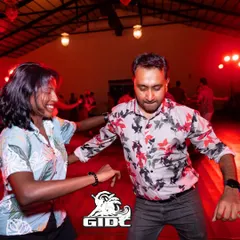 A great moment of connection on the dance floor at the Goa International Dance Congress. Social dancing is a conversation without words.