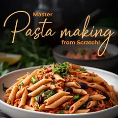 Get ready to twirl, taste, and create. Join us to learn the art of traditional Italian pasta from scratch in our weekend workshop.