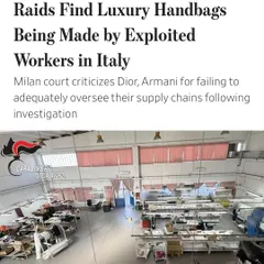 A news report on exploited workers making luxury handbags is a stark reminder to question our values. If someone is impressed by a handbag or a car, are they truly worth impressing at all?