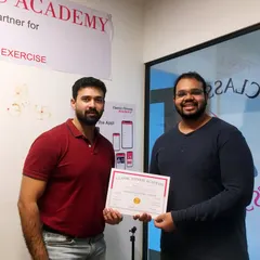 Another one of our students, certified and ready to transform lives. We take pride in seeing our graduates equipped with the knowledge and a formal certificate to begin their professional journey.