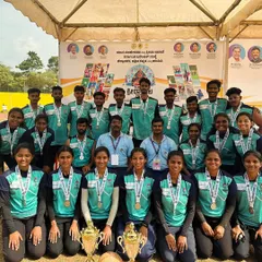 Proof of the grind. Our Bengaluru urban boys and girls teams proudly showing their silver medals after competing in the Netball State Games 2025. We train to compete and win.