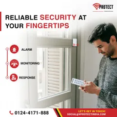 Our alarm keypad puts reliable security at your fingertips. You can easily control, arm, and disarm your system, or trigger an emergency alarm with a single touch. The tamper-proof technology ensures it's always ready.