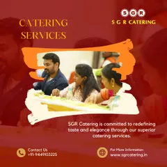Guests are seated and served a traditional meal on banana leaves, a hallmark of our South Indian catering service. We manage large-scale guest dining with efficiency and warm hospitality, ensuring everyone enjoys the feast.