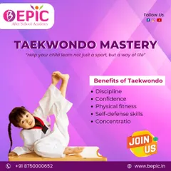 Taekwondo is more than a sport, it is a way of life. Our classes help children develop key life skills like discipline, confidence, and concentration, all while learning practical self defense techniques.