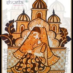Every intricate design begins with a sketch. This is a concept for a bridal figure set against a palace backdrop, showing the planning that goes into my custom creations.
