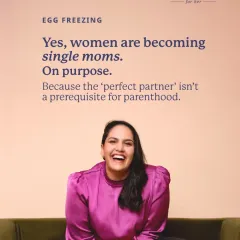 Yes, women are choosing to be single moms, and I am here for it. I believe that the desire for parenthood shouldn't depend on finding the 'perfect partner'. My job is to give you the medical support and options to build your family, your way.
