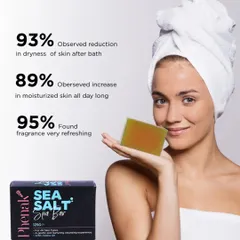 The results speak for themselves. I love hearing how my Sea Salt Spa Bar has transformed your skin. Based on customer feedback, 93% saw a reduction in dryness after bathing, proving that gentle, natural cleansing makes all the difference.
