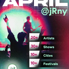 Our April performance metrics: We successfully executed over 30 shows with 20+ artists across India, proving our logistical strength during the peak fest season.