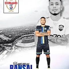 Our megastar Bhaaranyu Bansal playing in the prestigious Durand Cup. We are proud to see our players competing at the highest level.