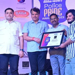A moment from the Police Pride Awards we managed for Dainik Bhaskar. We handle the complete production for formal award ceremonies.