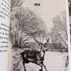 This chapter is simply titled "Man" (The Mind). The deer symbolizes the restless, wandering nature of the mind. A core part of my teaching is learning to gently tame this restlessness through disciplined practice.
