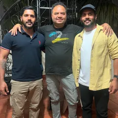 With my brother and director Dr. Suri. We collaborate closely with directors to understand their vision and design action that fits the tone and style of their movie.