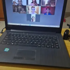 This is our sacred space. A snapshot from one of my online full moon circles, filled with beautiful energy. We connect, we share, and we heal together, all through a screen.
