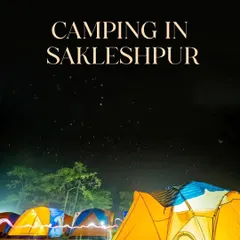 Camp under a blanket of stars in Sakleshpur. Our camping trips are a great way to disconnect and enjoy a bonfire with friends.