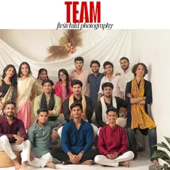 This is us, the complete First Child Photography team. We are a family of artists dedicated to capturing your most precious moments.