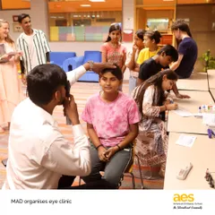The MAD Club hosted a special eye clinic for students from the Sanjay and Vivekanand camps. In partnership with volunteer doctors, we provided free vision screenings, reflecting our commitment to compassion in action.
