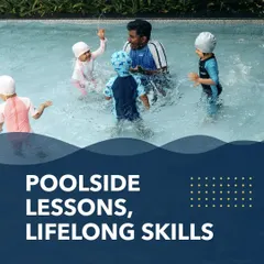 We believe in poolside lessons for lifelong skills. Our toddler program focuses on creating a positive and nurturing environment where even the smallest swimmers can celebrate every splash.