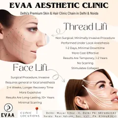 This infographic compares a non-surgical Thread Lift with a traditional surgical Face Lift. We highlight the benefits of our minimally invasive procedure, including minimal downtime, cost-effectiveness, and no scarring.