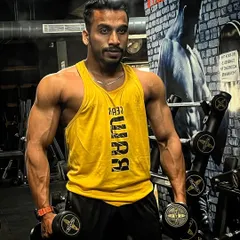 Believing in yourself is the first step to becoming unstoppable. Here, I'm focused on a bicep curl, a fundamental exercise for building arm strength.
