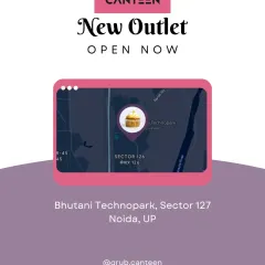 Announcing our new outlet at Bhutani Technopark in Sector 127, Noida. We're excited to serve everyone working and living in the area.
