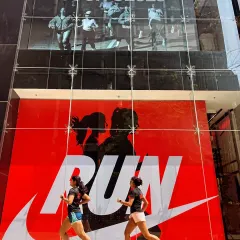 More grit than glitter. A shot from a training run for the Nike After Dark Tour. Join our community for our final training session at Mumbai University ground.