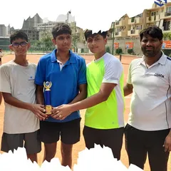 Another victory for our talented players. Posing with their coach and trophy, this team represents the spirit of excellence we foster at the academy.