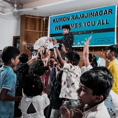 The pure joy of magic. This was the grand finale at a show for Kumon, and the kids' excitement was amazing. My family-friendly entertainment is designed to be interactive and fun for everyone, making company family days a huge success.